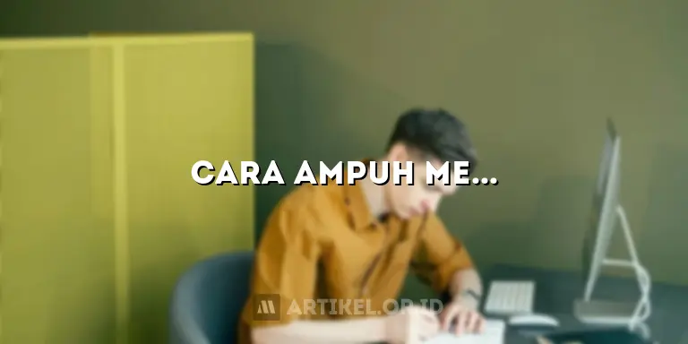 Cara Ampuh Membuat Opini Artikel yang Menggugah Pikiran