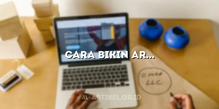 Cara Bikin Artikel di HP: Rahasia Artikel Berkualitas yang Jarang Diketahui