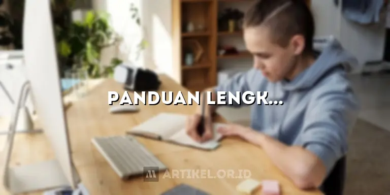 Panduan Lengkap Menulis Artikel Jurnal Berkualitas di Word