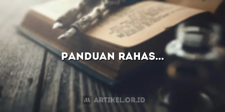 Panduan Rahasia: Cara Hasilkan Uang dari Menulis Artikel