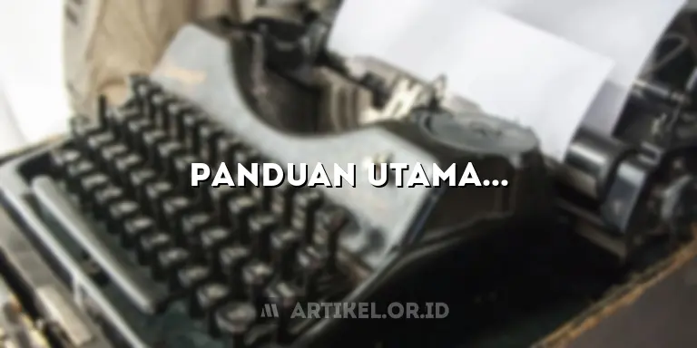 Panduan Utama Menulis Artikel Facebook untuk Pemula