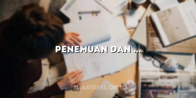 Penemuan dan Wawasan Mencengangkan dalam Artikel Cara Belajar