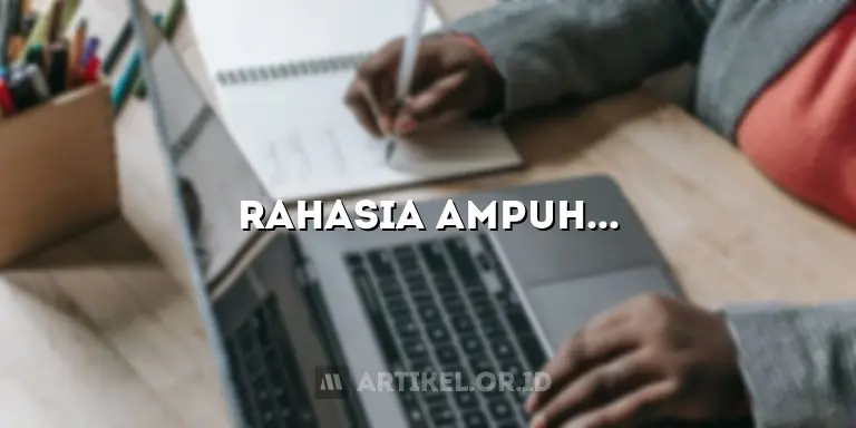 Rahasia Ampuh: Cara Menghilangkan Artikel Mengganggu di Google Chrome