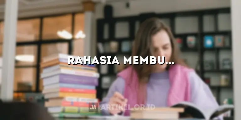 Rahasia Membuat Artikel Berkualitas di Microsoft Word