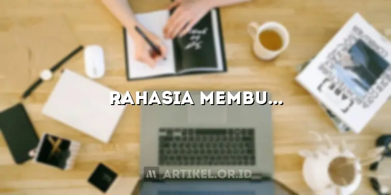 Rahasia Membuat Cover Artikel Menarik yang Bikin Pembaca Penasaran