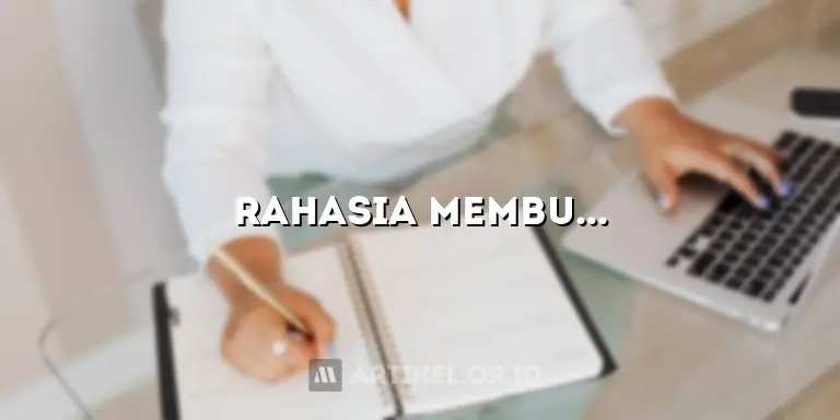 Rahasia Membuat Portofolio Artikel yang Tak Tertahankan