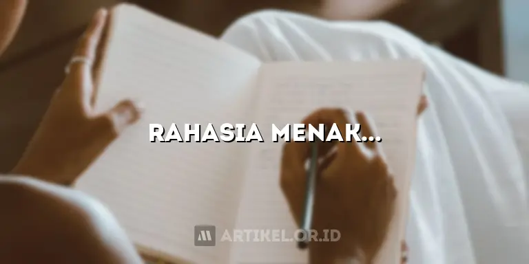 Rahasia Menakjubkan: Panduan Utama Menulis Pendahuluan Artikel Ilmiah