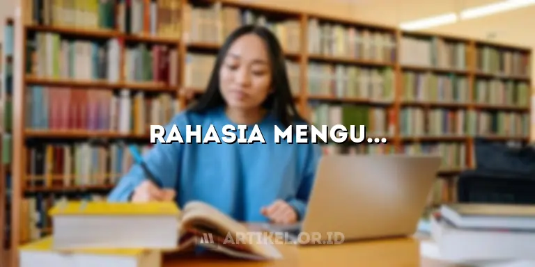 Rahasia Mengubah Artikel ke PDF: Panduan Komprehensif dengan Temuan Menakjubkan