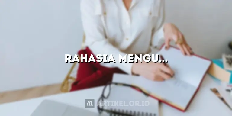 Rahasia Mengubah Makalah Jadi Artikel Super SEO-friendly